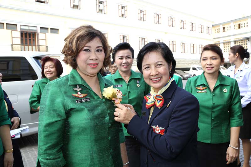 033 วันคล้ายวันสถาปนาสมาคมภริยาข้าราชการสำนักงานปลัดกระทรวงกลาโหม ครบรอบ ๒๕ ปี เมื่อวันที่ ๙ พฤศจิกายน ๒๕๕๘