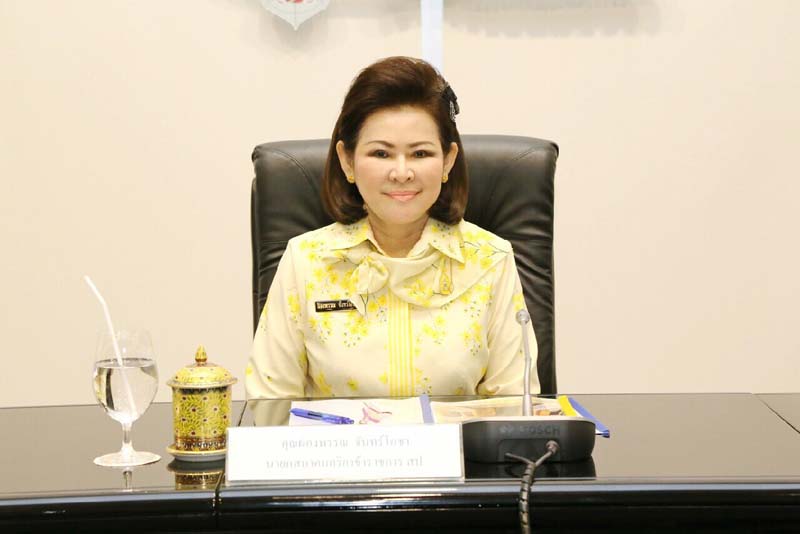 047 นายกสมาคมภริยาฯ เป็นประธานประชุมเตรียมความพร้อมงานเพื่อนพึ่ง (ภา) ณ ห้องประชุมชั้น ๖ อาคารสำ...