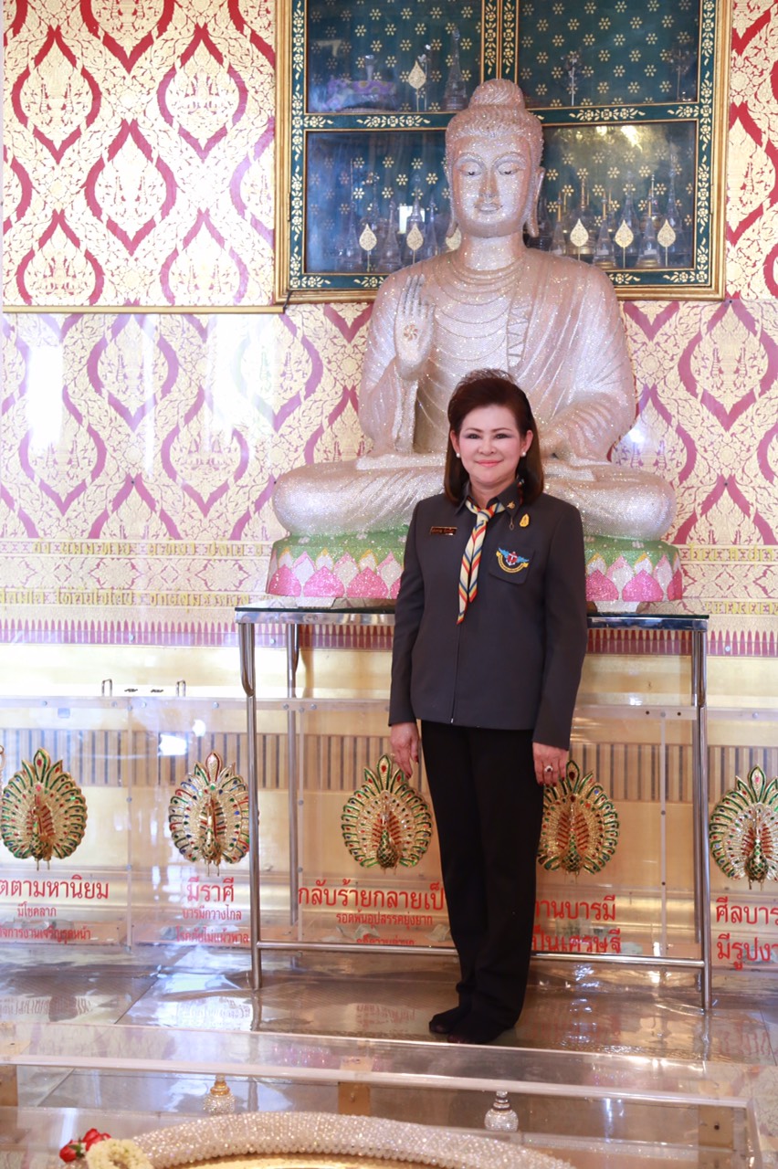 070 นายกสมาคมภริยาฯ นำอุปนายก และคณะกรรมการสมาคม ไปตรวจเยี่ยมโครงการที่ ศอว.ศอพท. จังหวัดลพบุรี โดยได้ไปสักการะรอยพระพุทธบาท จว.สระบุรี จากนั้นวางพวงมาลาสักการะอนุสาวรีย์สมเด็จพระนารายณ์มหาราช