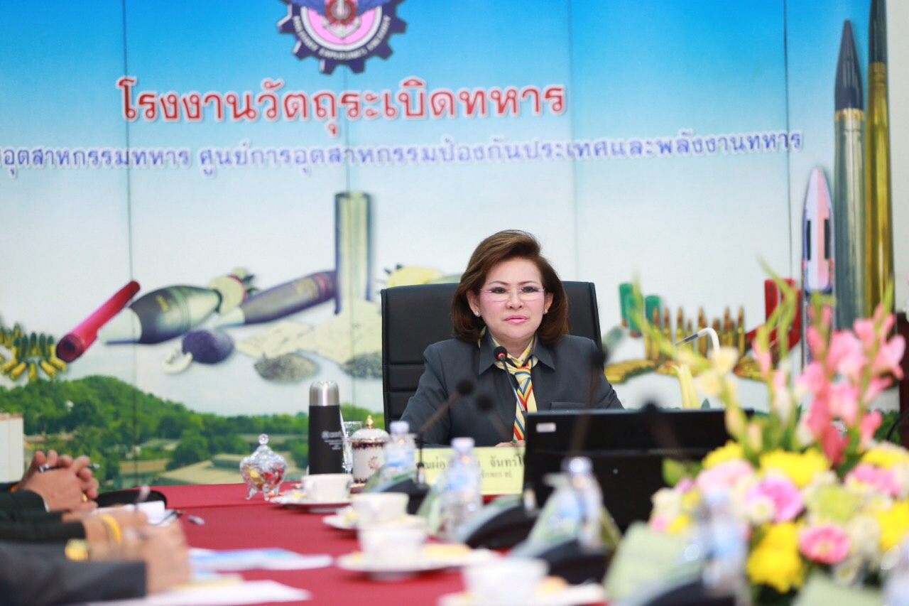078 นายกสมาคมภริยาฯ นำคณะกรรมการฯ ตรวจเยี่ยมการดำเนินโครงการทั้ง 4 โครงการ ณ.โรงงานวัตถุระเบิดทหาร