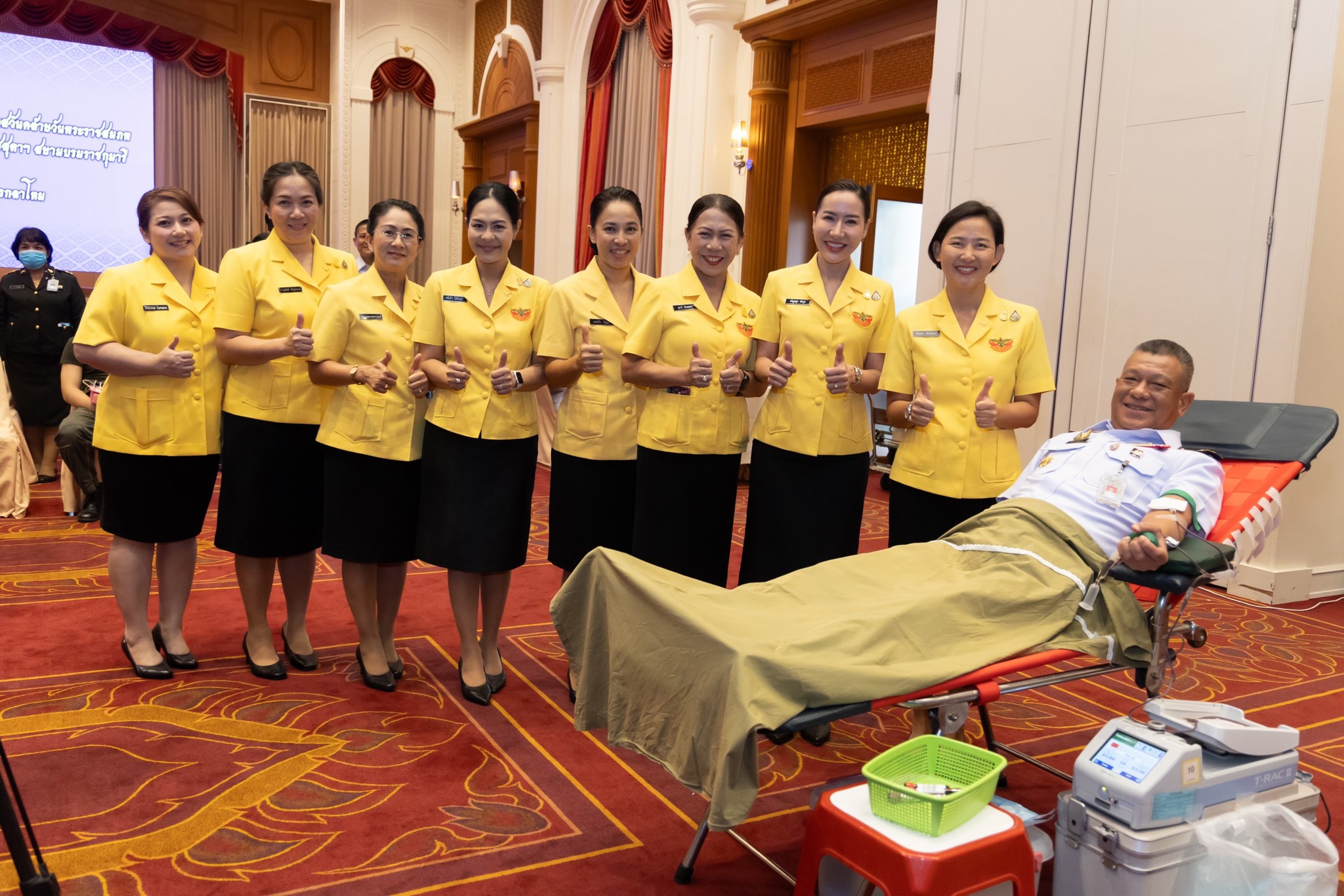 ๐๖๓ กิจกรรมบริจาคโลหิตถวายเป็นพระราชกุศล เนื่องในโอกาสวันคล้ายวันพระราชสมภพ สมเด็จพระกนิษฐาธิราชเจ้า กรมสมเด็จพระเทพรัตนราชสุดาฯ สยามบรมราชกุมารี (๒ เมษายน ๒๕๖๗)