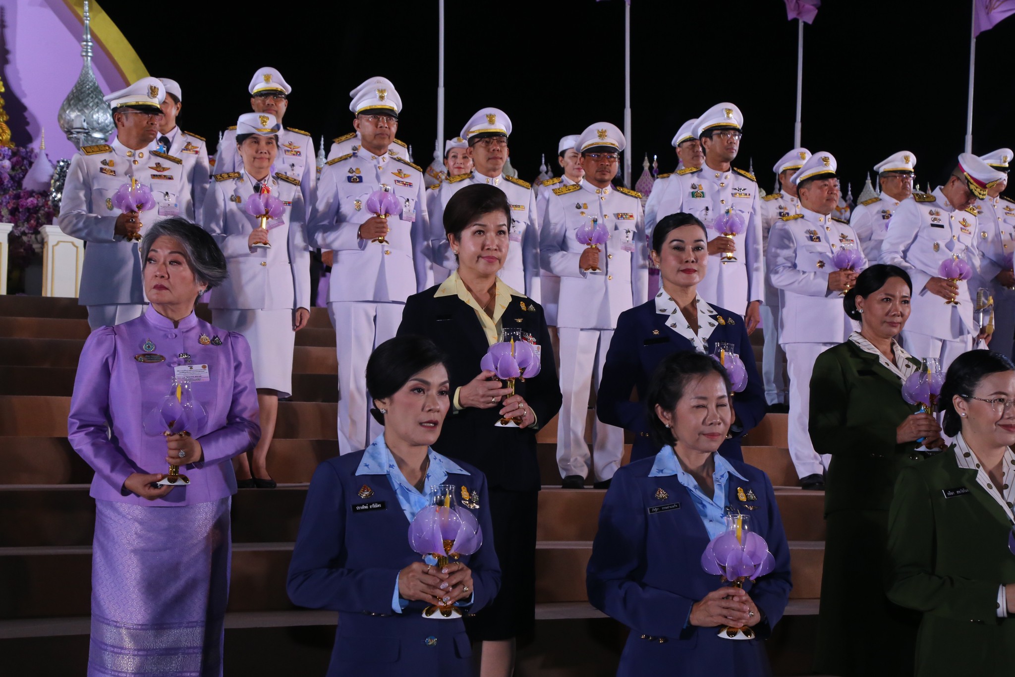 ๐๘๐ พิธีถวายเครื่องราชสักการะ วางพานพุ่ม และจุดเทียนถวายพระพรชัยมงคล เนื่องในโอกาสวันเฉลิมพระชนมพรรษา สมเด็จพระนางเจ้าสุทิดา พัชรสุธาพิมลลักษณ พระบรมราชินี (๓ มิถุนายน ๒๕๖๗