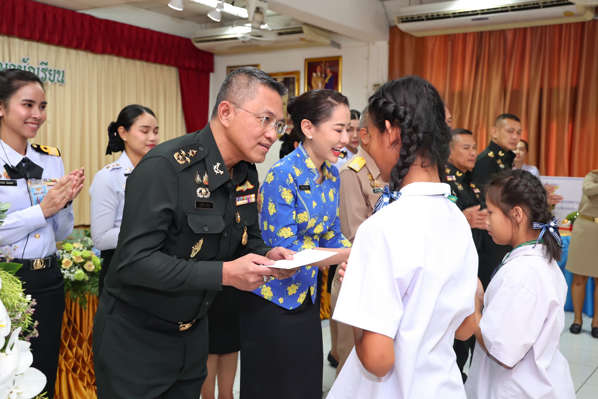 ๑๑๐ พิธีมอบทุนการศึกษาให้แก่นักเรียนโรงเรียนกลาโหมอุทิศ ประจำปีการศึกษา ๒๕๖๗