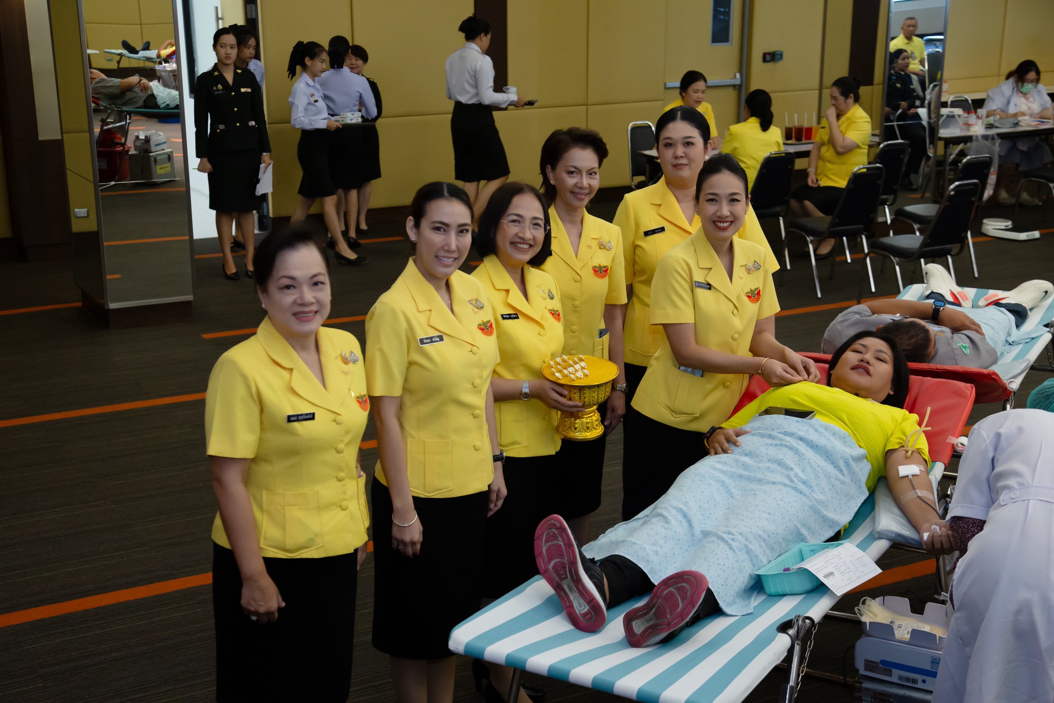 ๒๐ กิจกรรมบริจาคโลหิตถวายเป็นพระราชกุศล เนื่องในวันคล้ายวันพระบรมราชสมภพ พระบาทสมเด็จพระบรมชนกาธิเบศร มหาภูมิพลอดุลยเดชมหาราช บรมนาถบพิตร (๕ ธันวาคม ๒๕๖๗)