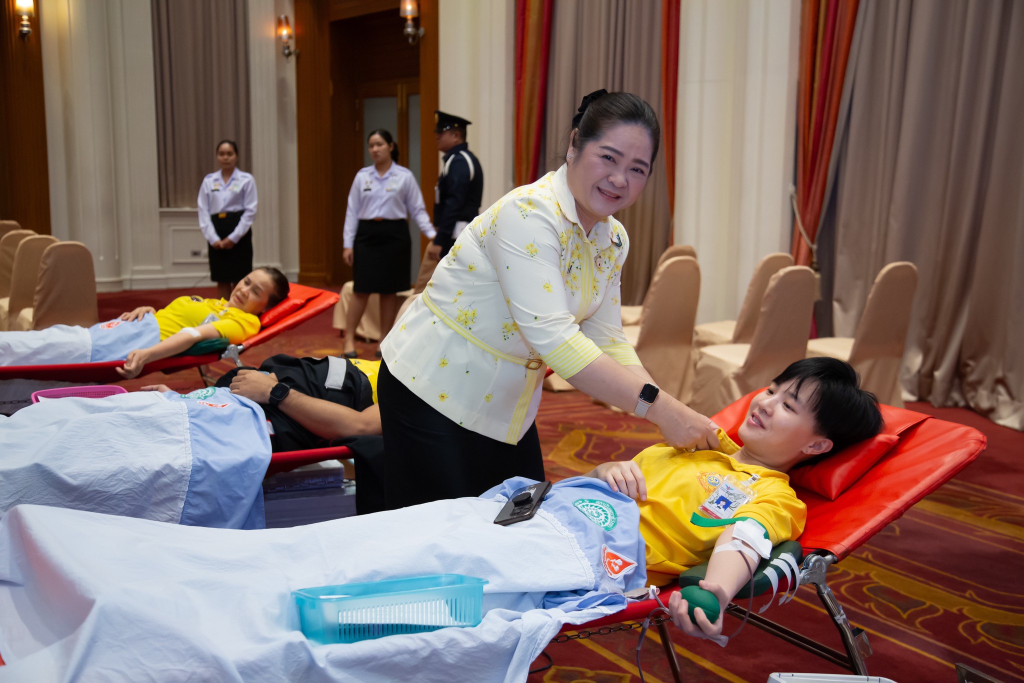 ๒๒ กิจกรรมบริจาคโลหิตถวายเป็นพระราชกุศล เนื่องในวันคล้ายวันพระบรมราชสมภพ พระบาทสมเด็จพระบรมชนกาธิเบศร มหาภูมิพลอดุลยเดชมหาราช บรมนาถบพิตร (๕ ธันวาคม ๒๕๖๗)