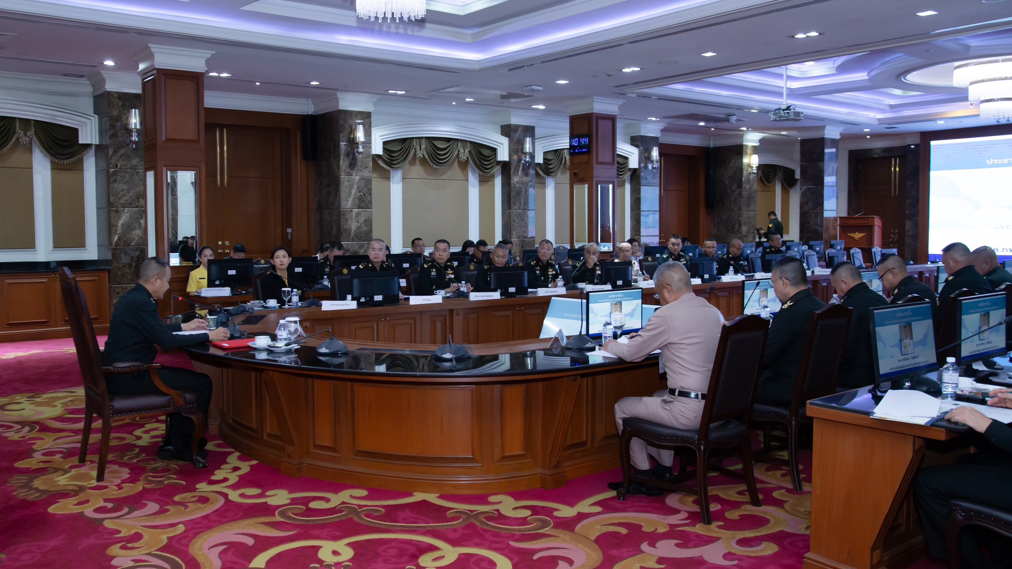๒๕ การประชุมคณะกรรมการอำนวยการออกร้านงานกาชาด ประจำปี ๒๕๖๗
