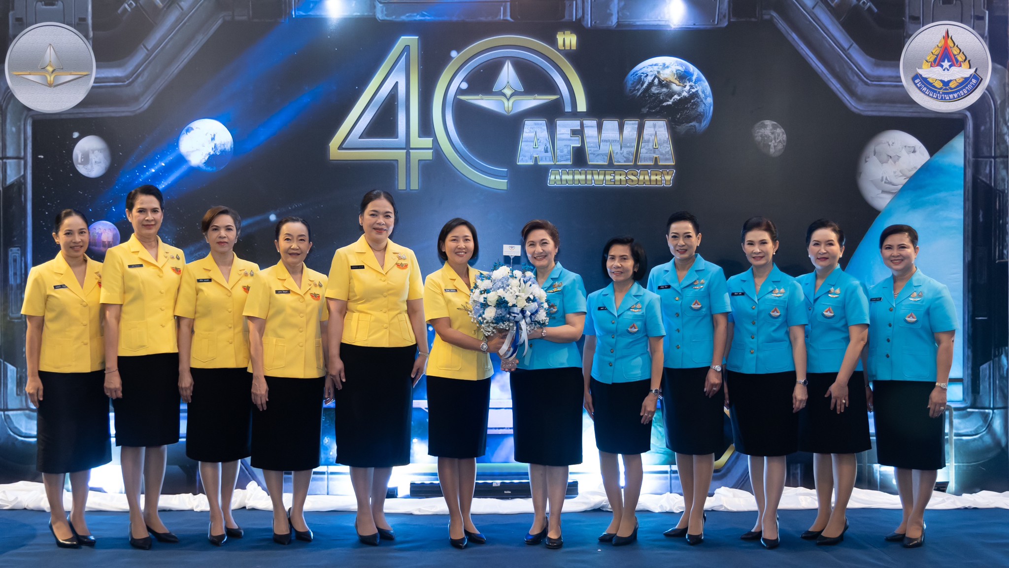 ๔๙ งานวันคล้ายวันสถาปนาสมาคมแม่บ้านทหารอากาศ ครบรอบปีที่ ๔๐