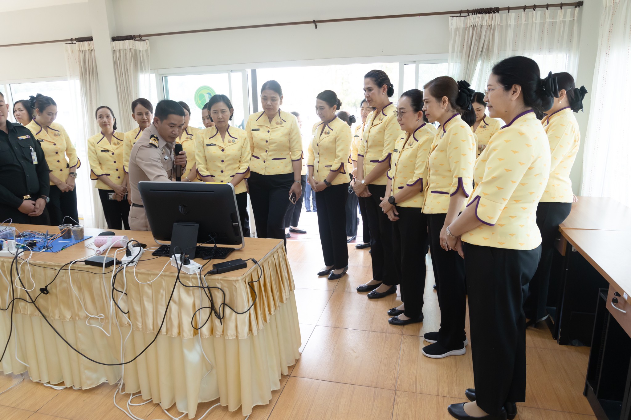 ๕๑ การตรวจเยี่ยมและติดตามความคืบหน้าการดำเนินงานโครงการต่างๆ ของสมาคมฯ