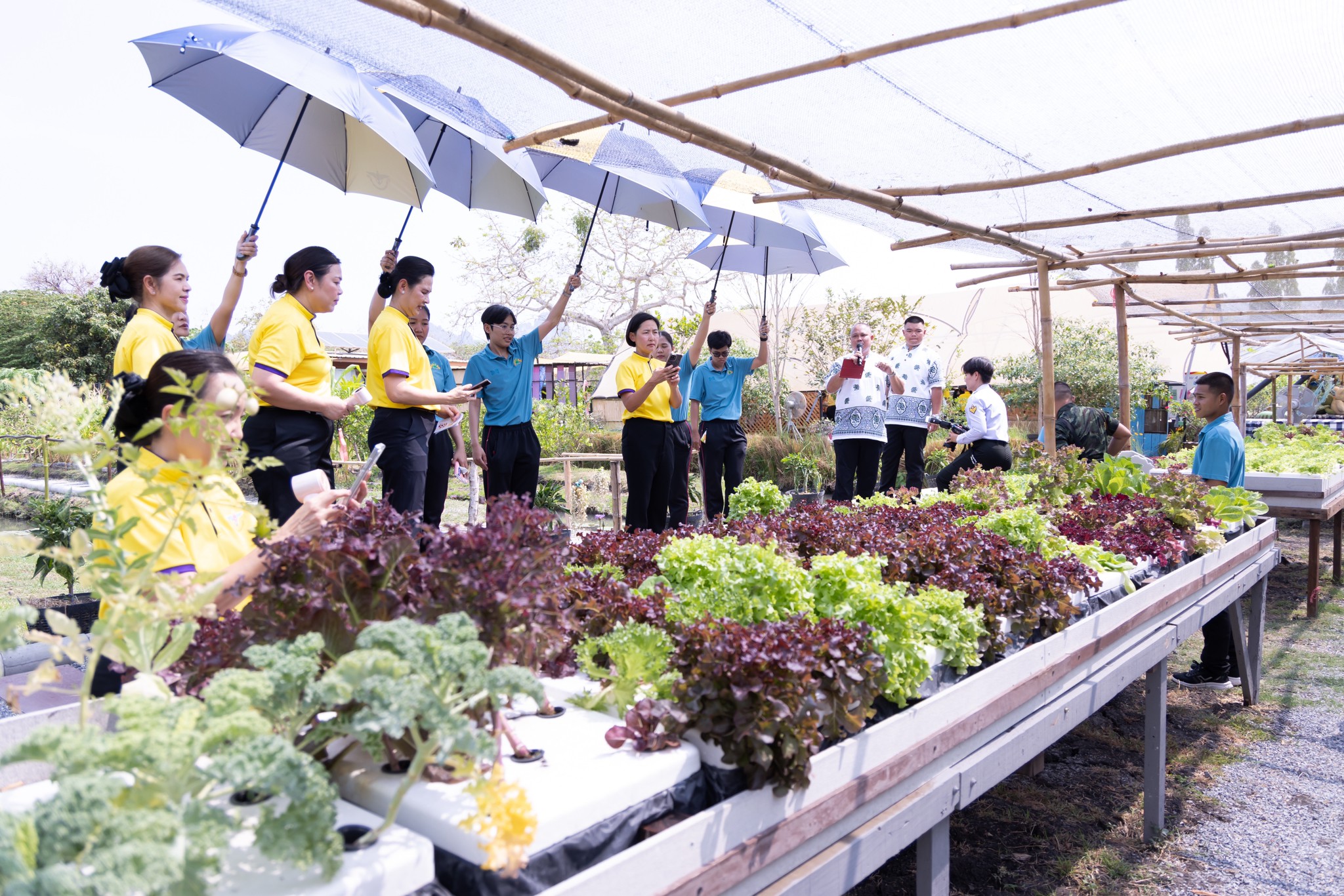 ๕๙ การตรวจเยี่ยมและติดตามความคืบหน้าการดำเนินงานโครงการของสมาคมภริยาข้าราชการสำนักงานปลัดกระทรวงกลาโหม