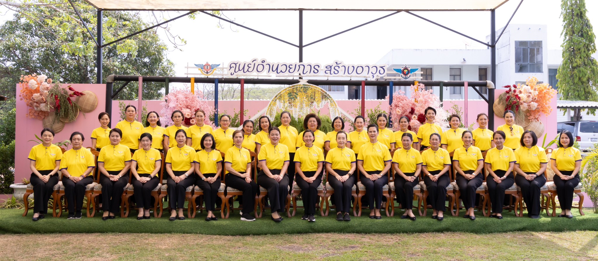 ๕๙ การตรวจเยี่ยมและติดตามความคืบหน้าการดำเนินงานโครงการของสมาคมภริยาข้าราชการสำนักงานปลัดกระทรวงกลาโหม