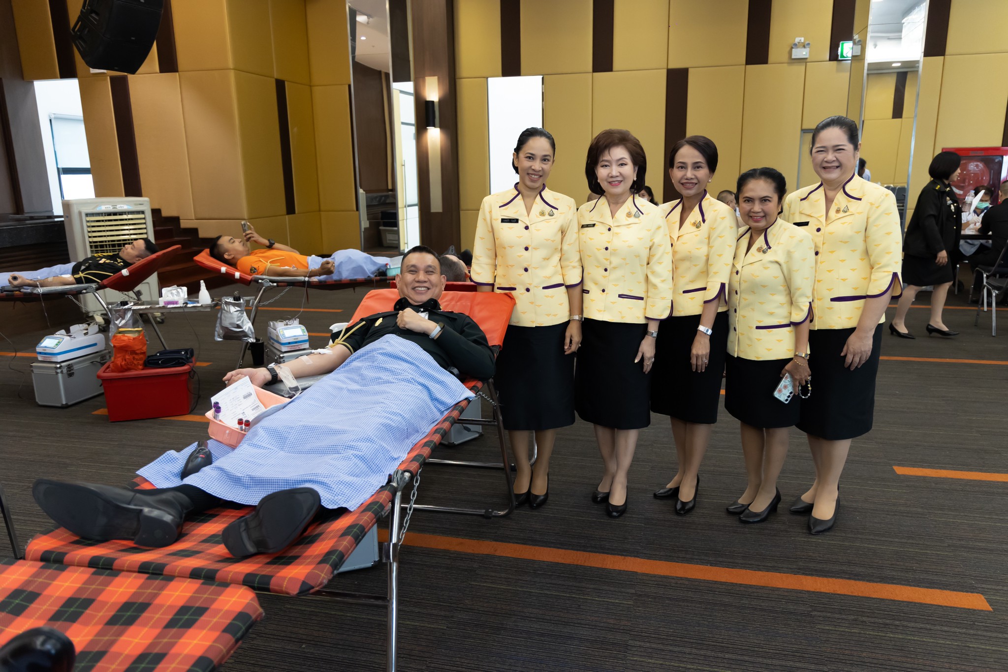 ๖๐ กิจกรรมบริจาคโลหิตถวายเป็นพระราชกุศลแด่พระบาทสมเด็จพระจุลจอมเกล้าเจ้าอยู่หัว ผู้ทรงพระราชทานกำเนิด กห. เนื่องในวันคล้ายวันสถาปนา กห. ประจำปี ๒๕๖๘ และเนื่องในโอกาสวันคล้ายวันพระราชสมภพสมเด็จพระกนิษฐาธิราชเจ้า กรมสมเด็จพระเทพรัตนราชสุดาฯ สยามบรมราชกุมารี