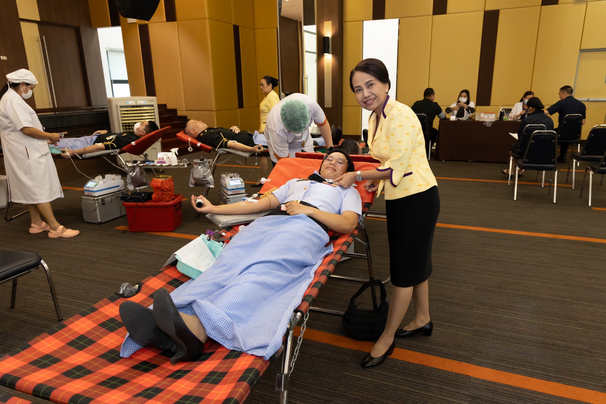 ๖๐ กิจกรรมบริจาคโลหิตถวายเป็นพระราชกุศลแด่พระบาทสมเด็จพระจุลจอมเกล้าเจ้าอยู่หัว ผู้ทรงพระราชทานกำเนิด กห. เนื่องในวันคล้ายวันสถาปนา กห. ประจำปี ๒๕๖๘ และเนื่องในโอกาสวันคล้ายวันพระราชสมภพสมเด็จพระกนิษฐาธิราชเจ้า กรมสมเด็จพระเทพรัตนราชสุดาฯ สยามบรมราชกุมารี