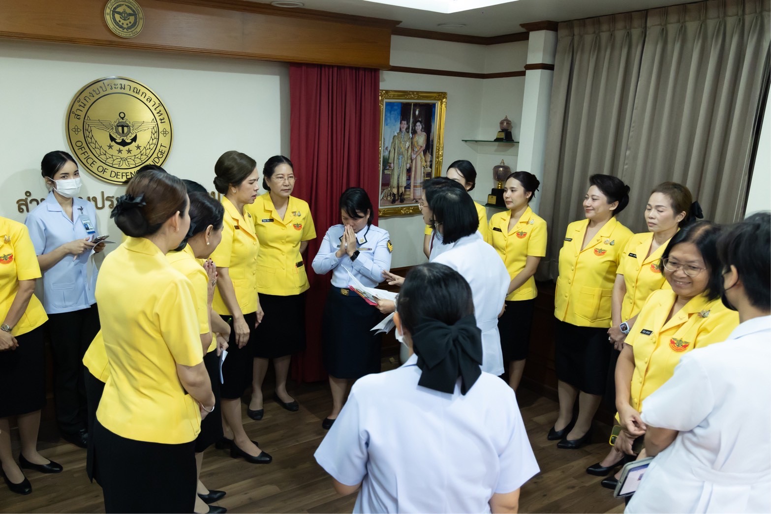 ๗๒ กิจกรรมตรวจเยี่ยมบุตรที่มีความต้องการพิเศษของกำลังพลสังกัดสำนักงานปลัดกระทรวงกลาโหม โดยโครงการสายใยรักษ์ เพื่อคนพิเศษ