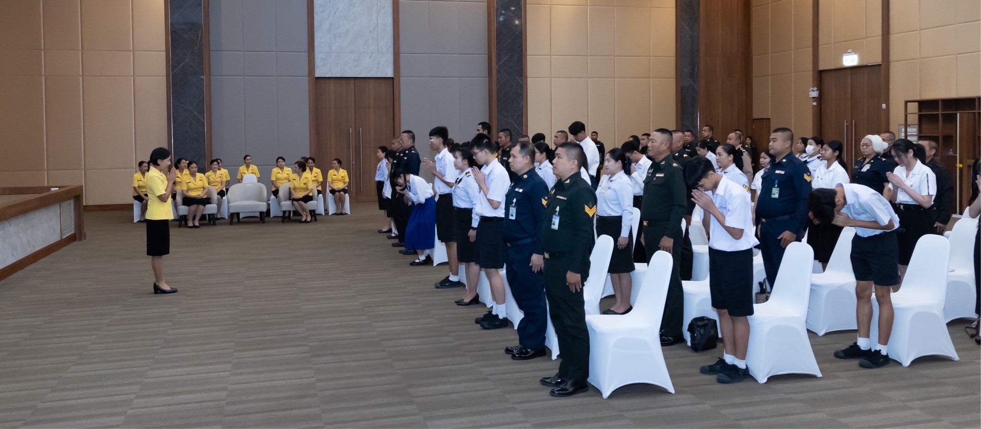 ๗๓ พิธีมอบทุนการศึกษาประเภทเรียนดี สมาคมภริยาข้าราชการสำนักงานปลัดกระทรวงกลาโหม