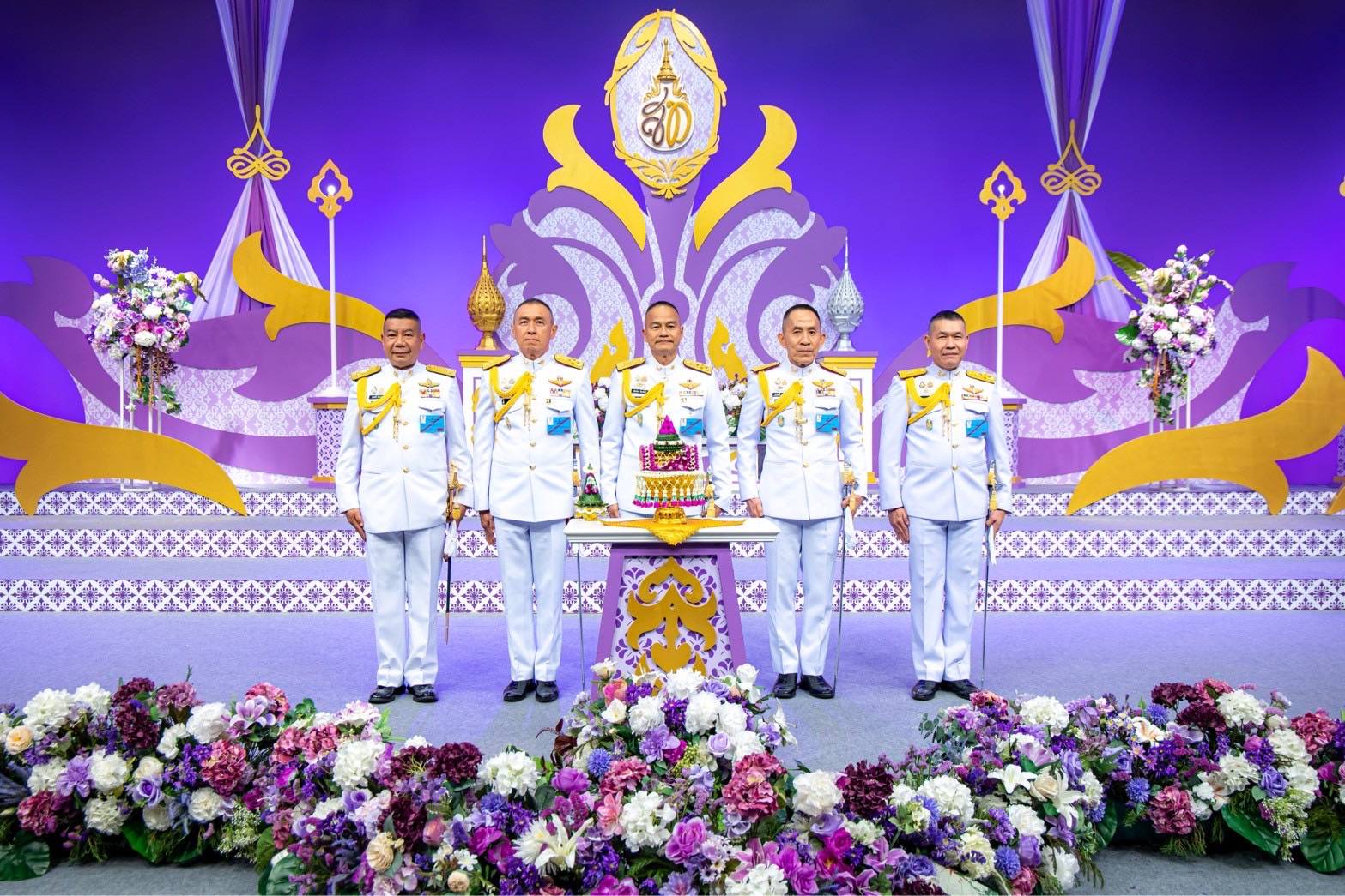 ๗๖ การบันทึกเทปโทรทัศน์อาเศียรวาทถวายพระพรขัยมงคล เนื่องในโอกาสมหามงคลเฉลิมพระชนมพรรษาสมเด็จพระนางเจ้าสุทิดา พัชรสุธาพิมลลักษณ พระบรมราชินี (สป.)