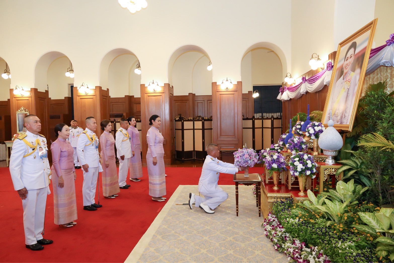 ๘๐ พิธีลงนามถวายพระพรชัยมงคล เนื่องในโอกาสวันเฉลิมพระชนมพรรษา สมเด็จพระนางเจ้าสุทิดา พัชรสุธาพิมลลักษณ พระบรมราชินี