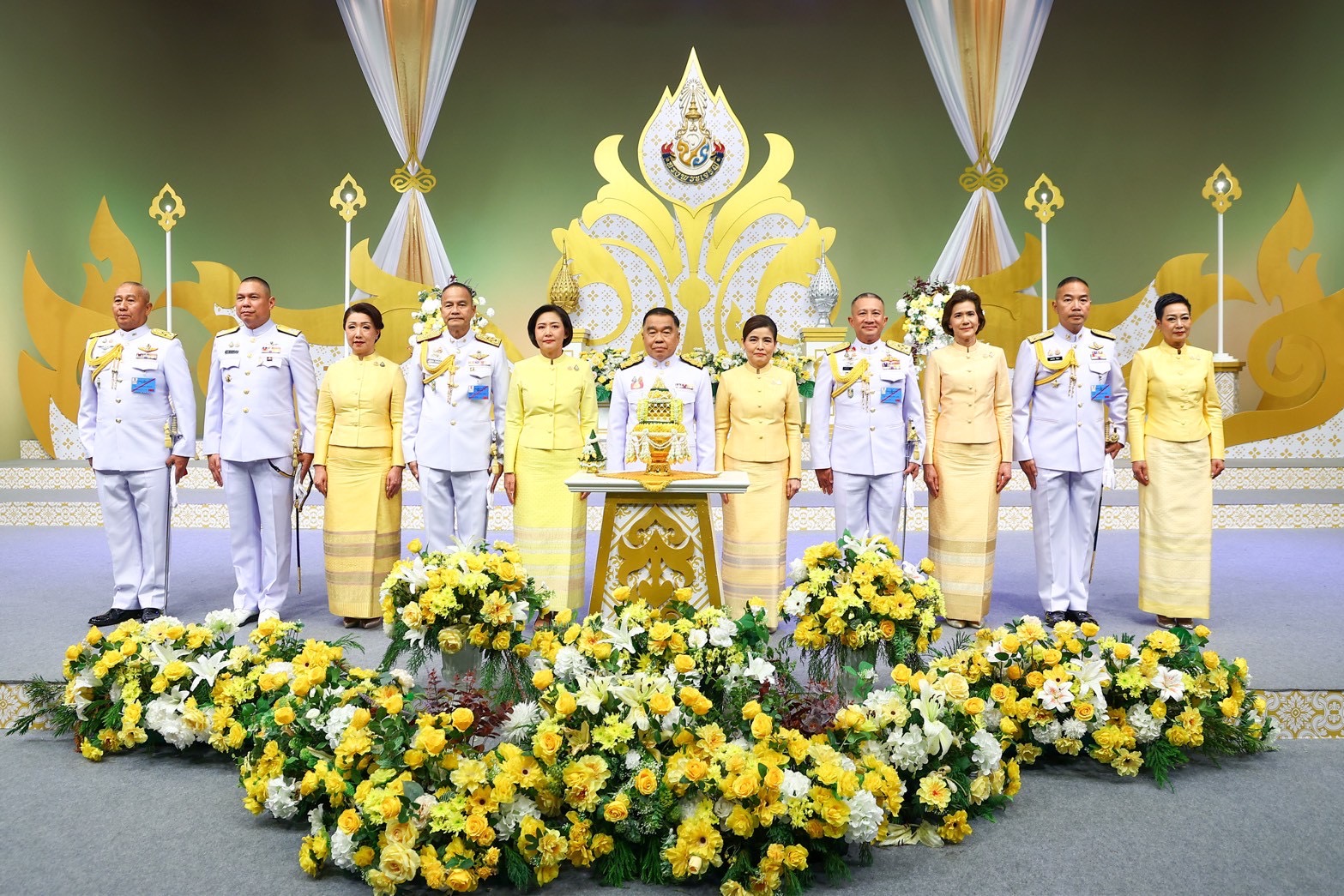 ๘๗ การบันทึกเทปโทรทัศน์อาเศียรวาทถวายพระพรชัยมงคล เนื่องในโอกาสวันเฉลิมพระชนมพรรษาพระบาทสมเด็จพระเจ้าอยู่หัว (๒๘ ก.ค.๖๘) ของ กห.