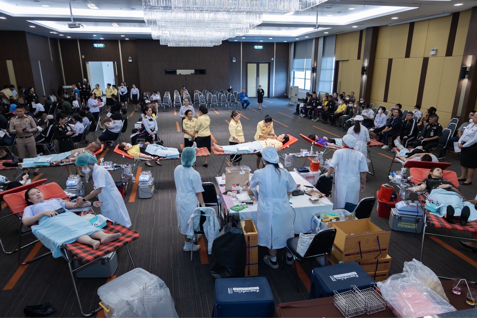 ๙๐ กิจกรรมบริจาคโลหิตถวายเป็นพระราชกุศล เนื่องในโอกาสวันเฉลิมพระชนมพรรษาพระบาทสมเด็จพระเจ้าอยู่หัว ประจำปี ๒๕๖๘
