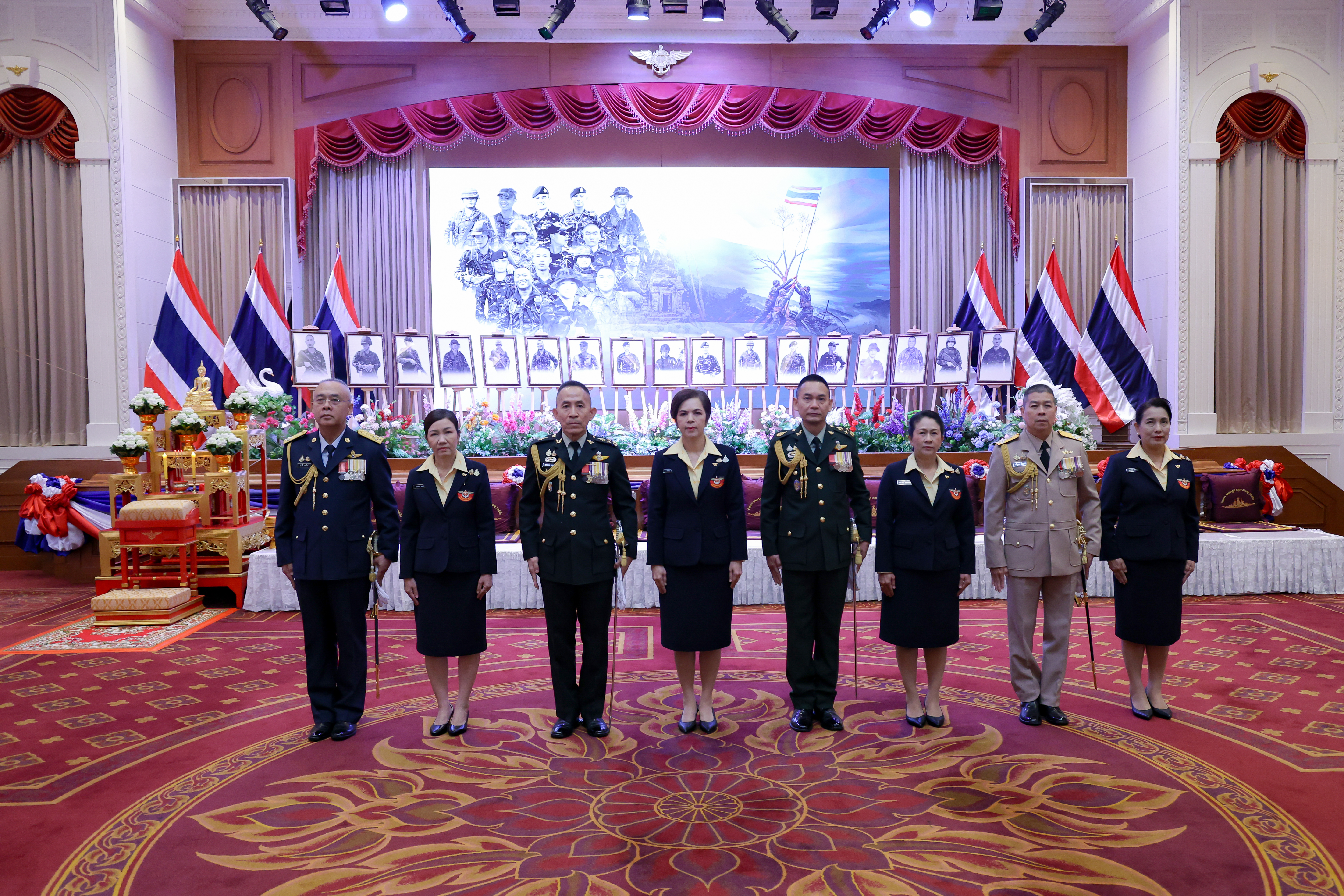 ๐๑ กิจกรรมสดุดีกำลังพลที่เสียชีวิตจากสถานการณ์กรณีพิพาทชายแดนไทย - กัมพูชา