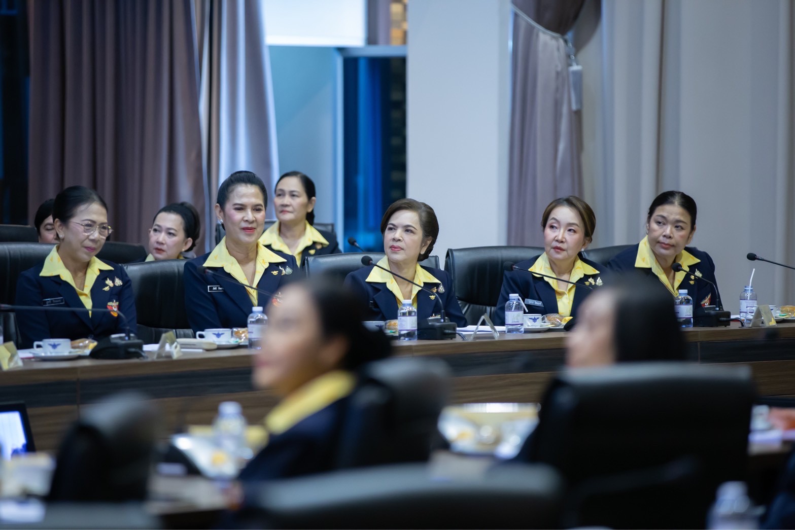๑๑๗ การประชุมสรุปผลการดำเนินงานของสมาคมภริยาข้าราชการสำนักงานปลัดกระทรวงกลาโหม รอบ 6 เดือน (เม.ย. - ก.ย.) ประจำปีงบประมาณ พ.ศ.๒๕๖๘
