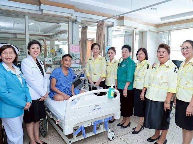 ๓๗ กิจกรรมเยี่ยมบำรุงขวัญทหารผ่านศึกที่เจ็บป่วยและได้รับบาดเจ็บจากการปฏิบัติหน้าที่