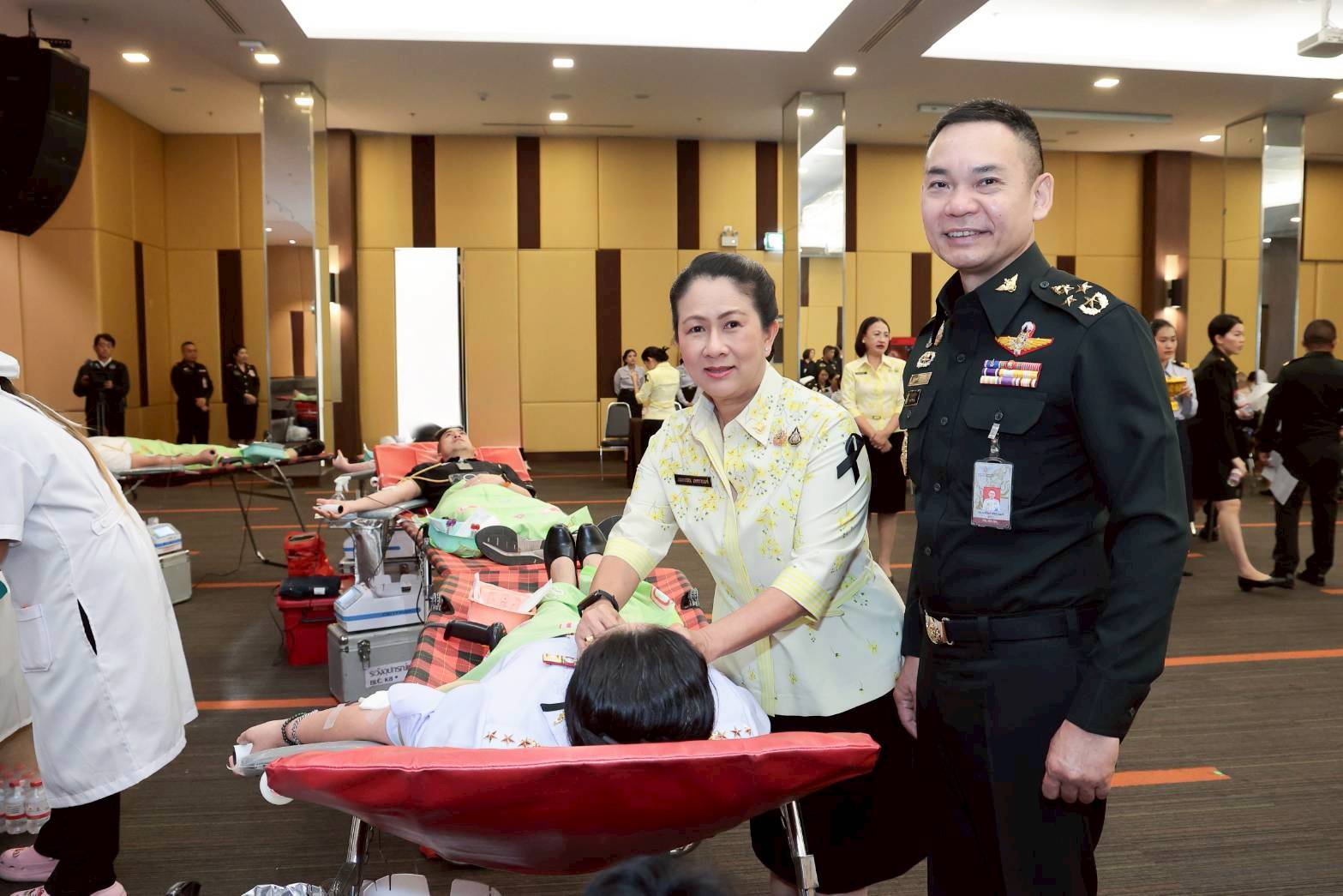 ๔๔ กิจกรรมบริจาคโลหิตถวายเป็นพระราชกุศลแด่พระบาทสมเด็จพระจุลจอมเกล้าเจ้าอยู่หัว ผู้ทรงพระราชทานกำเนิดกระทรวงกลาโหม เนื่องในวันคล้ายวันสถาปนากระทรวงกลาโหม ประจำปี ๒๕๖๙ ครบ ๑๓๙ ปี