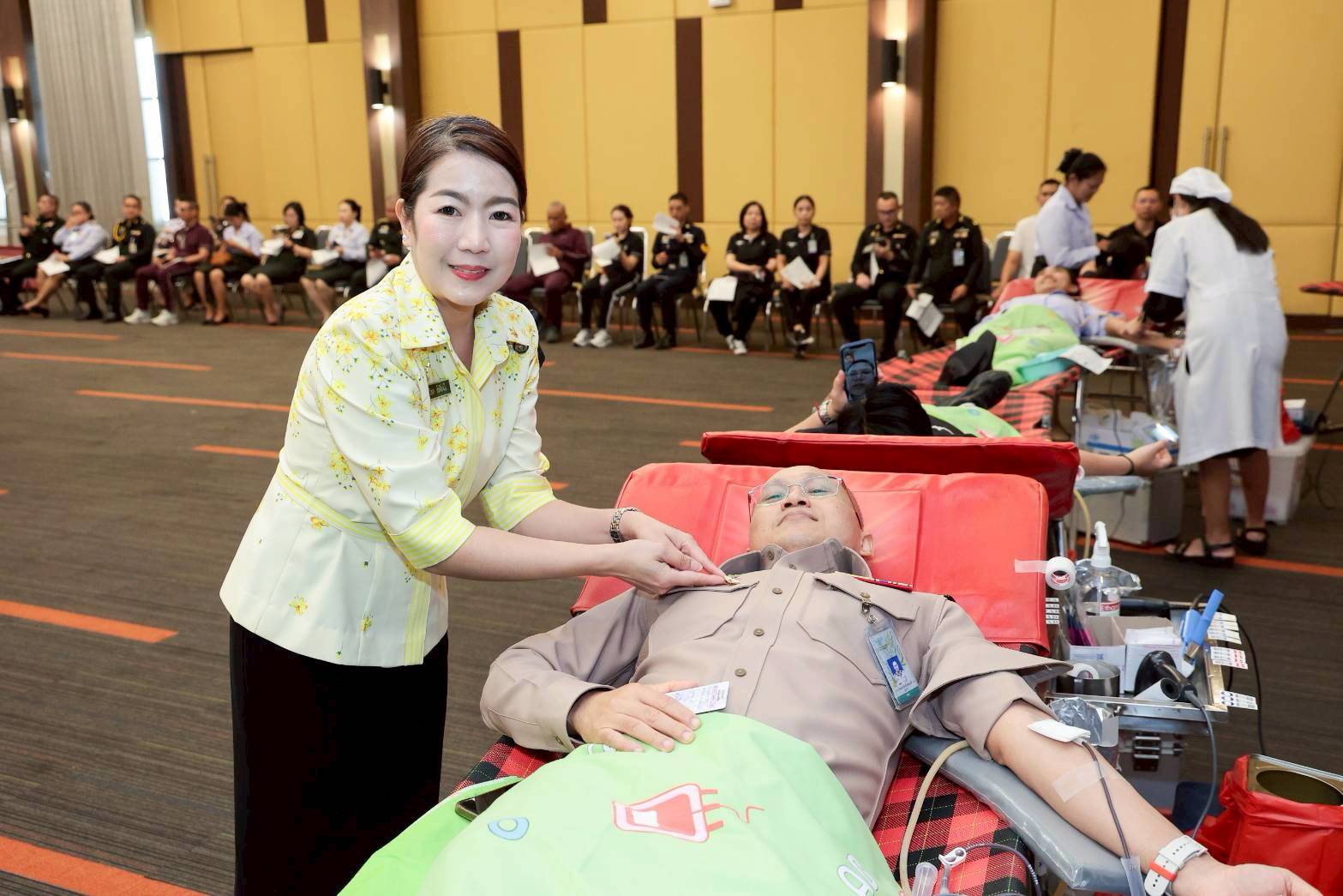 ๔๔ กิจกรรมบริจาคโลหิตถวายเป็นพระราชกุศลแด่พระบาทสมเด็จพระจุลจอมเกล้าเจ้าอยู่หัว ผู้ทรงพระราชทานกำเนิดกระทรวงกลาโหม เนื่องในวันคล้ายวันสถาปนากระทรวงกลาโหม ประจำปี ๒๕๖๙ ครบ ๑๓๙ ปี