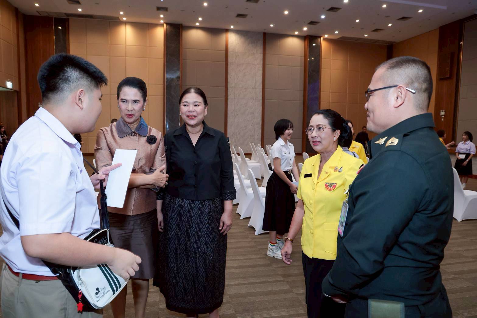 ๕๙ พิธีมอบทุนการศึกษาประเภทเรียนดี สมาคมภริยาข้าราชการสำนักงานปลัดกระทรวงกลาโหม