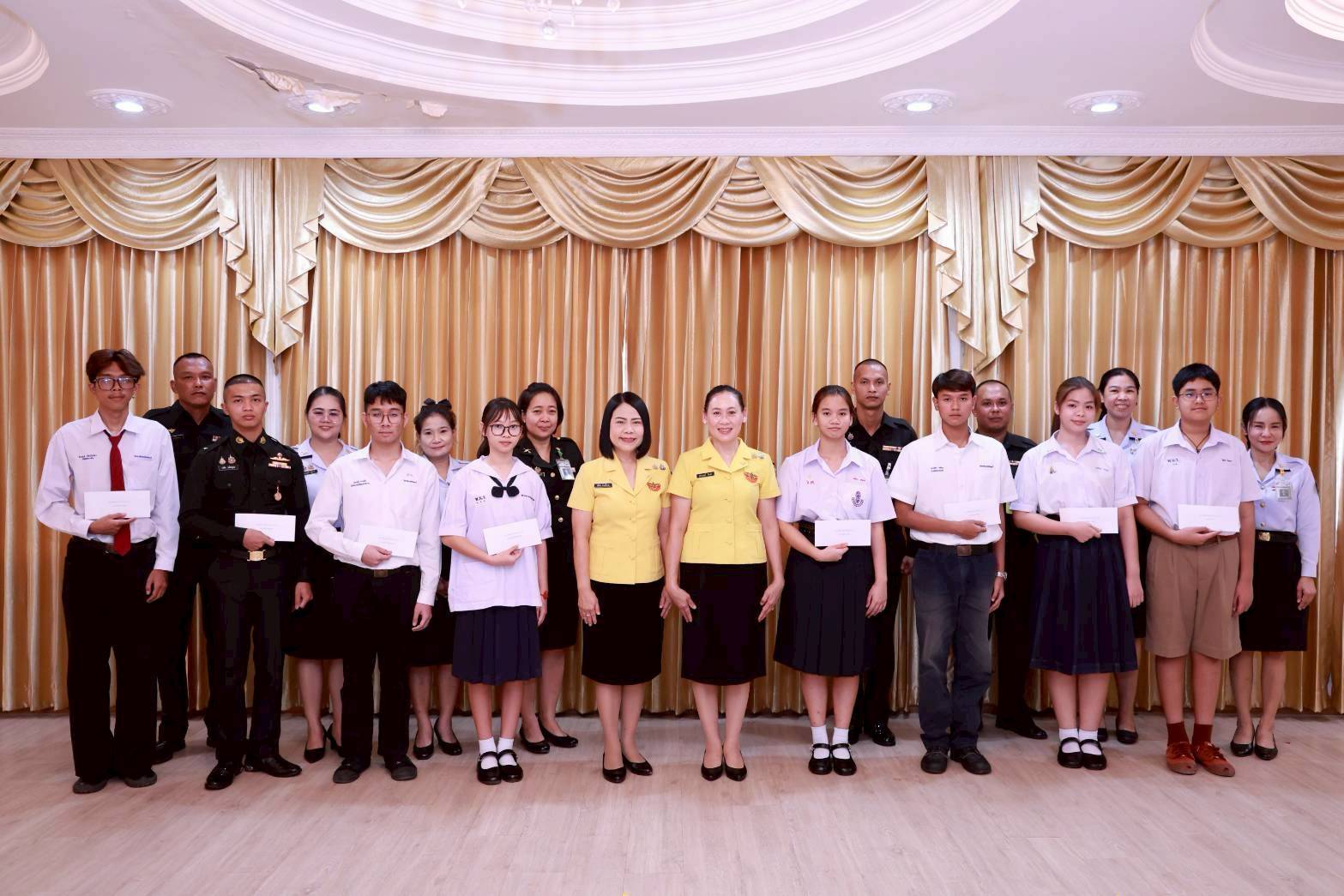 ๕๙ พิธีมอบทุนการศึกษาประเภทเรียนดี สมาคมภริยาข้าราชการสำนักงานปลัดกระทรวงกลาโหม