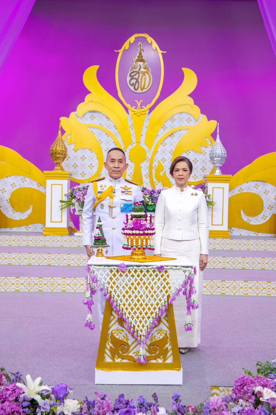 ๖๑ การบันทึกเทปโทรทัศน์อาเศียรวาทถวายพระพรชัยมงคล เนื่องในโอกาสมหามงคลเฉลิมพระชนมพรรษาสมเด็จพระนางเจ้าสุทิดา พัชรสุธาพิมลลักษณ พระบรมราชินี (สป.)