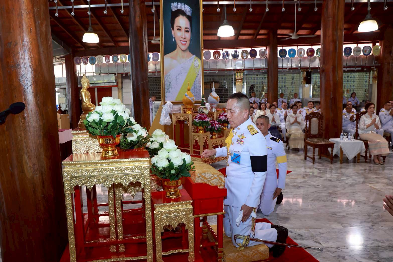 ๖๕ กิจกรรมอุปสมบทหมู่เทิดทูนสถาบันพระมหากษัตริย์ เพื่อเฉลิมพระเกียรติถวายเป็นพระราชกุศล เนื่องในโอกาสมหามงคลเฉลิมพระชนมพรรษาสมเด็จพระนางเจ้าฯ พระบรมราชินี ครบ ๔ รอบ (๓ มิ.ย.๖๙)
