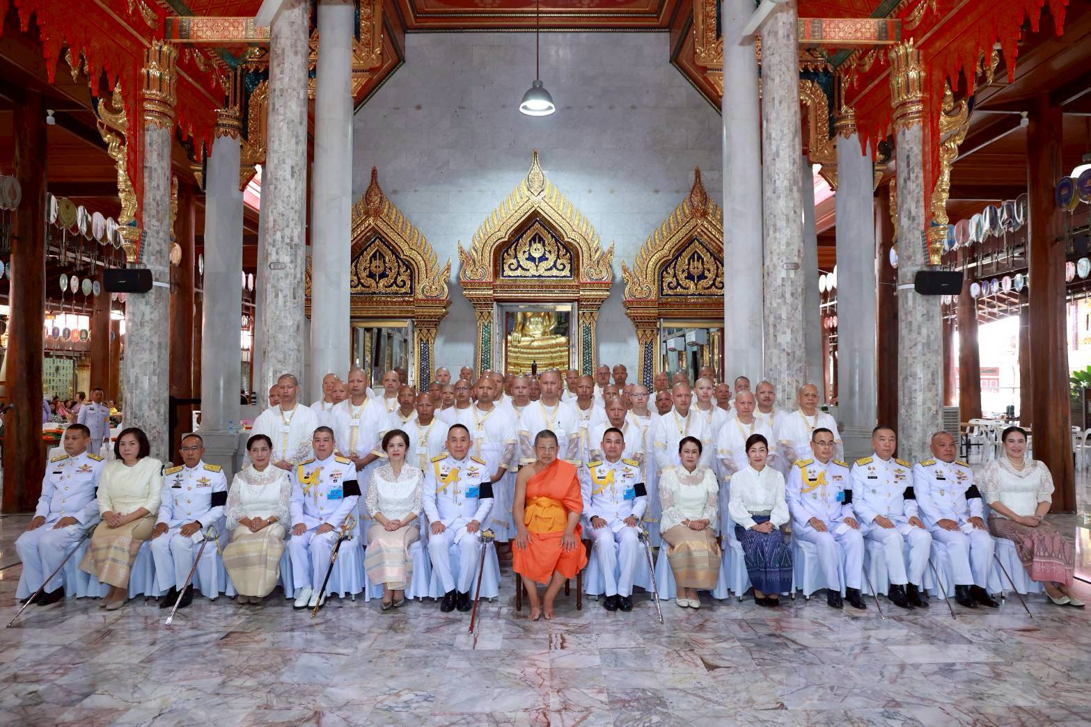 ๖๕ กิจกรรมอุปสมบทหมู่เทิดทูนสถาบันพระมหากษัตริย์ เพื่อเฉลิมพระเกียรติถวายเป็นพระราชกุศล เนื่องในโอกาสมหามงคลเฉลิมพระชนมพรรษาสมเด็จพระนางเจ้าฯ พระบรมราชินี ครบ ๔ รอบ (๓ มิ.ย.๖๙)