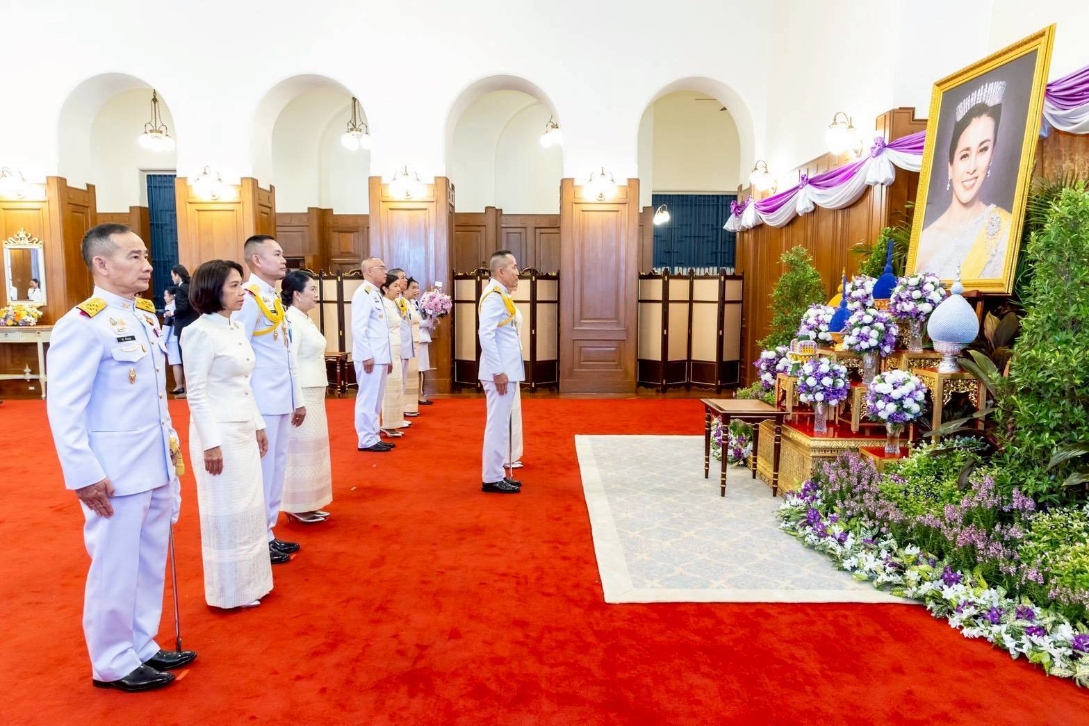 ๖๙ พิธีลงนามถวายพระพรชัยมงคล เนื่องในโอกาสมหามงคลเฉลิมพระชนมพรรษา ๔ รอบ สมเด็จพระนางเจ้าฯ พระบรมร...