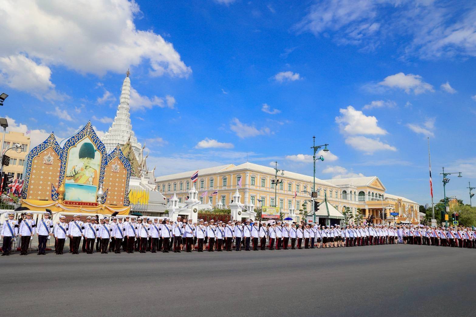 ๗๕ พิธีลงนามถวายความอาลัยสมเด็จพระเจ้าลูกเธอ เจ้าฟ้าพัชรกิติยาภา นเรนทิราเทพยวดี กรมหลวงราชสาริณีสิริพัชร มหาวัชรราชธิดา