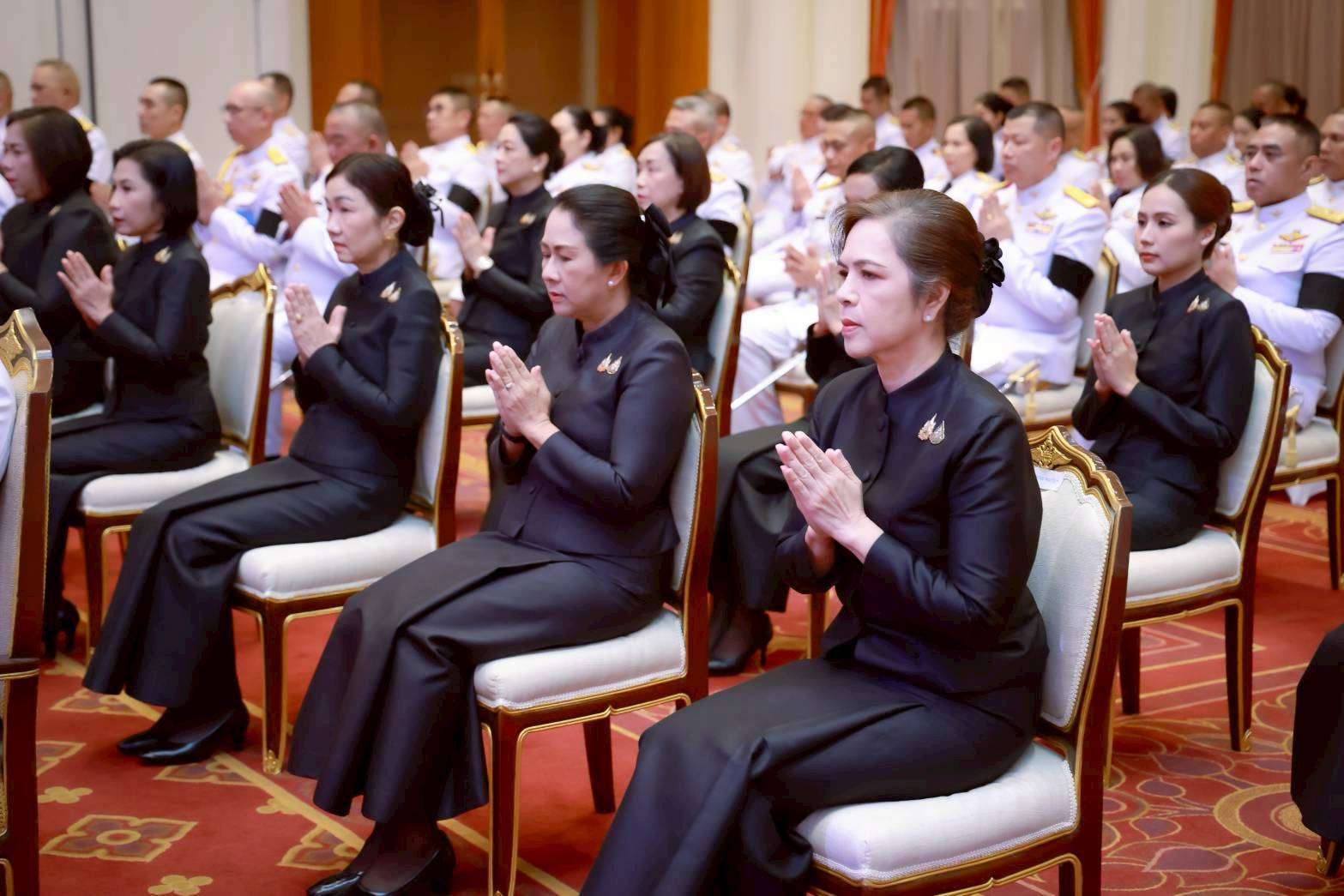 ๗๘ พิธีบำเพ็ญกุศลสัตตมวาร เพื่อถวายเป็นพระกุศลแด่สมเด็จพระเจ้าลูกเธอ เจ้าฟ้าพัชรกิติยาภา นเรนทิราเทพยวดี กรมหลวงราชสาริณีสิริพัชร มหาวัชรราชธิดา ในวาระครบ ๗ วัน แห่งการสิ้นพระชนม์
