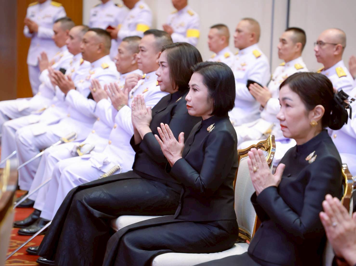 ๗๘ พิธีบำเพ็ญกุศลสัตตมวาร เพื่อถวายเป็นพระกุศลแด่สมเด็จพระเจ้าลูกเธอ เจ้าฟ้าพัชรกิติยาภา นเรนทิราเทพยวดี กรมหลวงราชสาริณีสิริพัชร มหาวัชรราชธิดา ในวาระครบ ๗ วัน แห่งการสิ้นพระชนม์