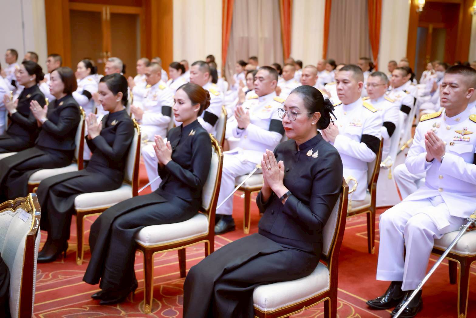 ๗๘ พิธีบำเพ็ญกุศลสัตตมวาร เพื่อถวายเป็นพระกุศลแด่สมเด็จพระเจ้าลูกเธอ เจ้าฟ้าพัชรกิติยาภา นเรนทิราเทพยวดี กรมหลวงราชสาริณีสิริพัชร มหาวัชรราชธิดา ในวาระครบ ๗ วัน แห่งการสิ้นพระชนม์