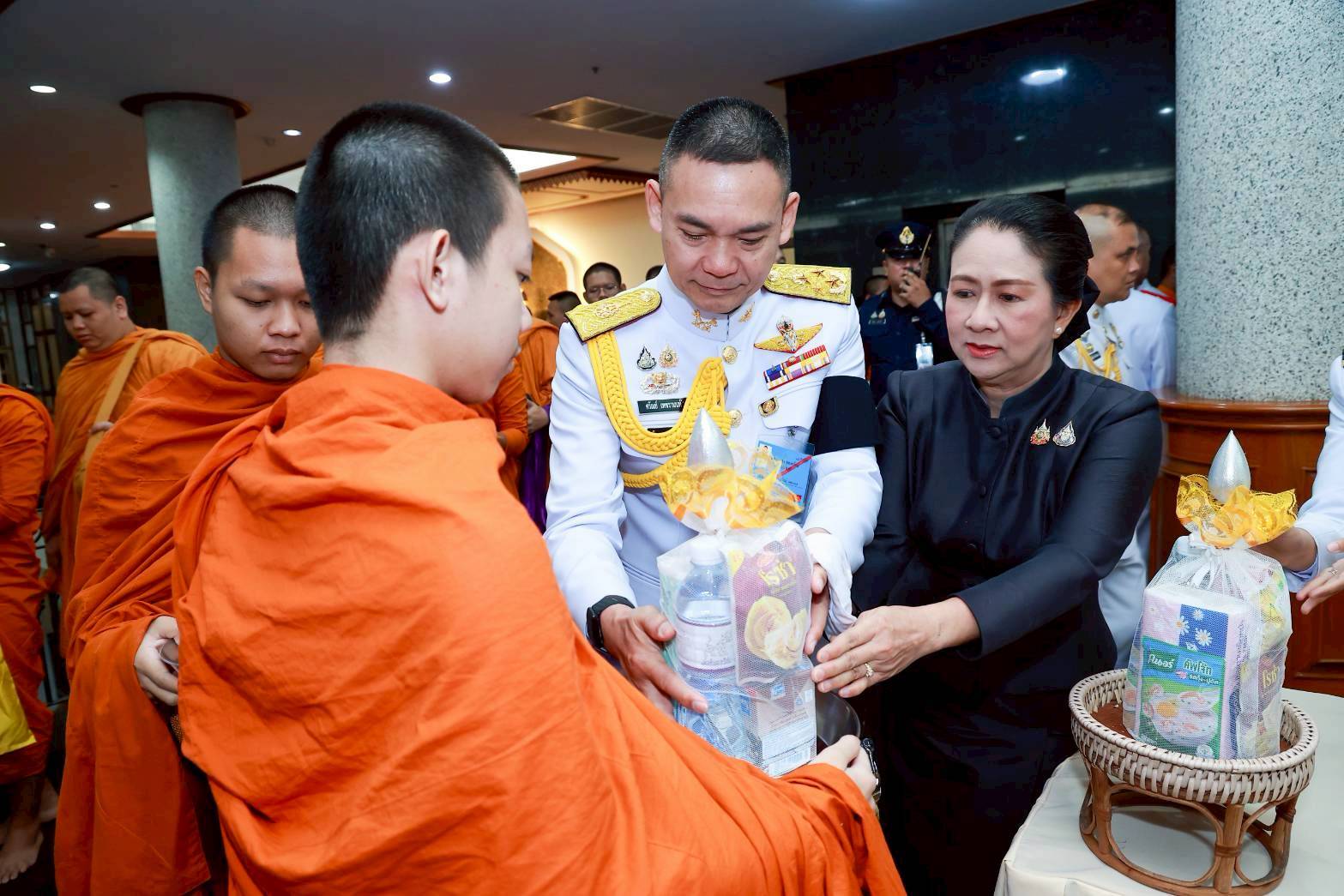 ๗๘ พิธีบำเพ็ญกุศลสัตตมวาร เพื่อถวายเป็นพระกุศลแด่สมเด็จพระเจ้าลูกเธอ เจ้าฟ้าพัชรกิติยาภา นเรนทิราเทพยวดี กรมหลวงราชสาริณีสิริพัชร มหาวัชรราชธิดา ในวาระครบ ๗ วัน แห่งการสิ้นพระชนม์