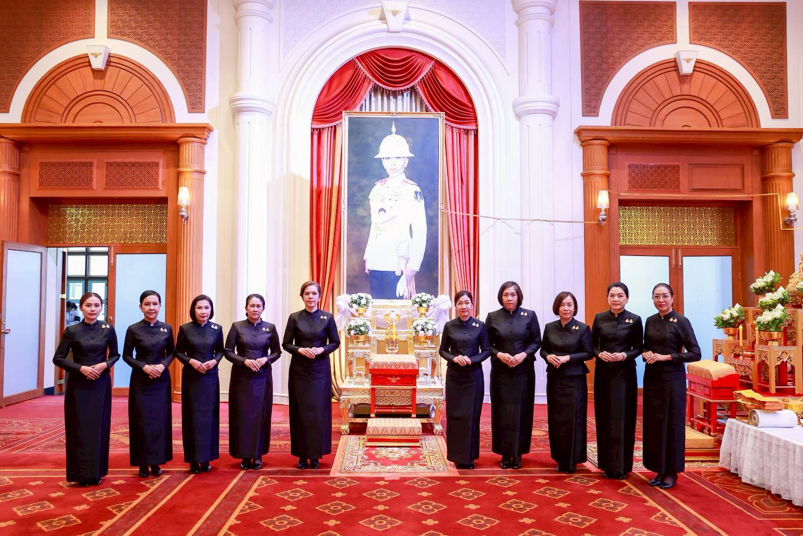 ๗๘ พิธีบำเพ็ญกุศลสัตตมวาร เพื่อถวายเป็นพระกุศลแด่สมเด็จพระเจ้าลูกเธอ เจ้าฟ้าพัชรกิติยาภา นเรนทิราเทพยวดี กรมหลวงราชสาริณีสิริพัชร มหาวัชรราชธิดา ในวาระครบ ๗ วัน แห่งการสิ้นพระชนม์