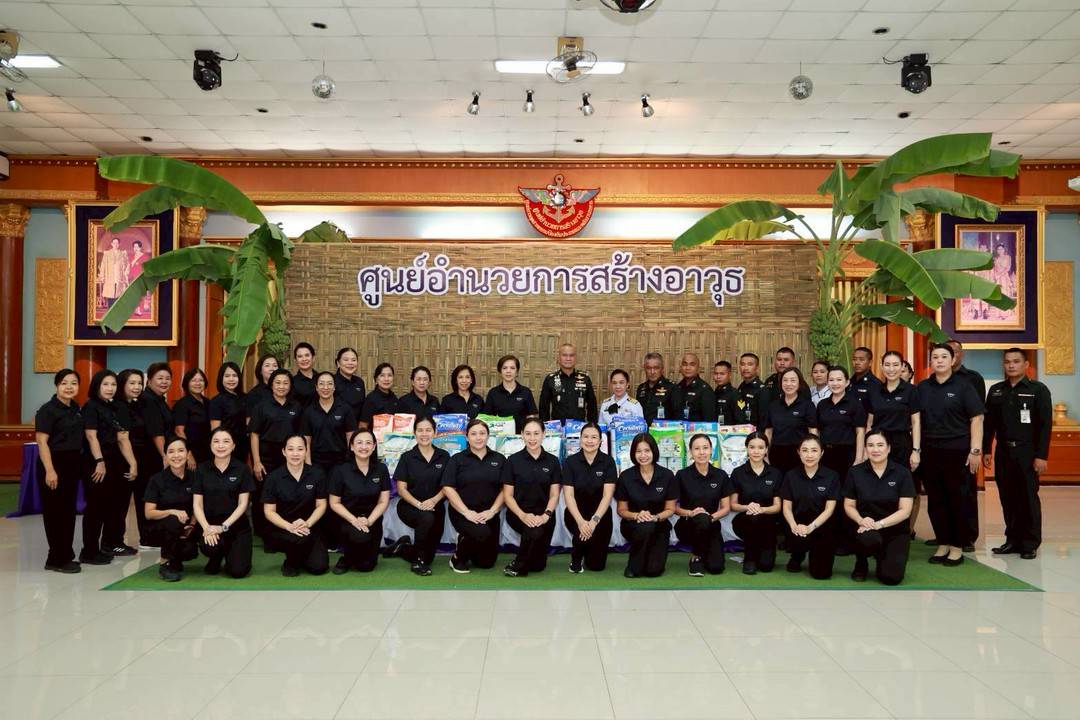 ๘๐ การตรวจเยี่ยมและติดตามความคืบหน้าการดำเนินงานโครงการของสมาคมภริยาข้าราชการสำนักงานปลัดกระทรวงกลาโหม