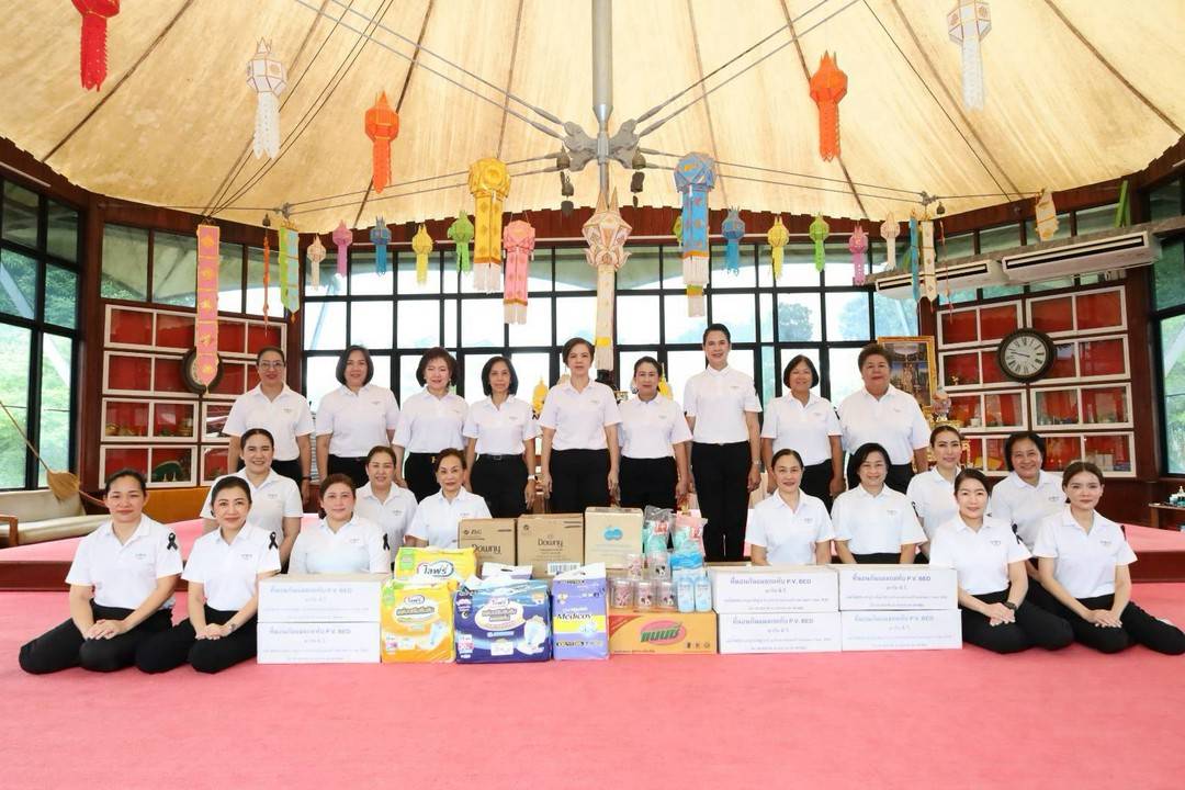 ๘๔ กิจกรรม "จิตอาสา เสบียงบุญ จากผู้ให้ถึงผู้รับ" โดยโครงการศูนย์ส่งเสริมการเรียนรู้ สมาคมภริยาข้าราชการสำนักงานปลัดกระทรวงกลาโหม