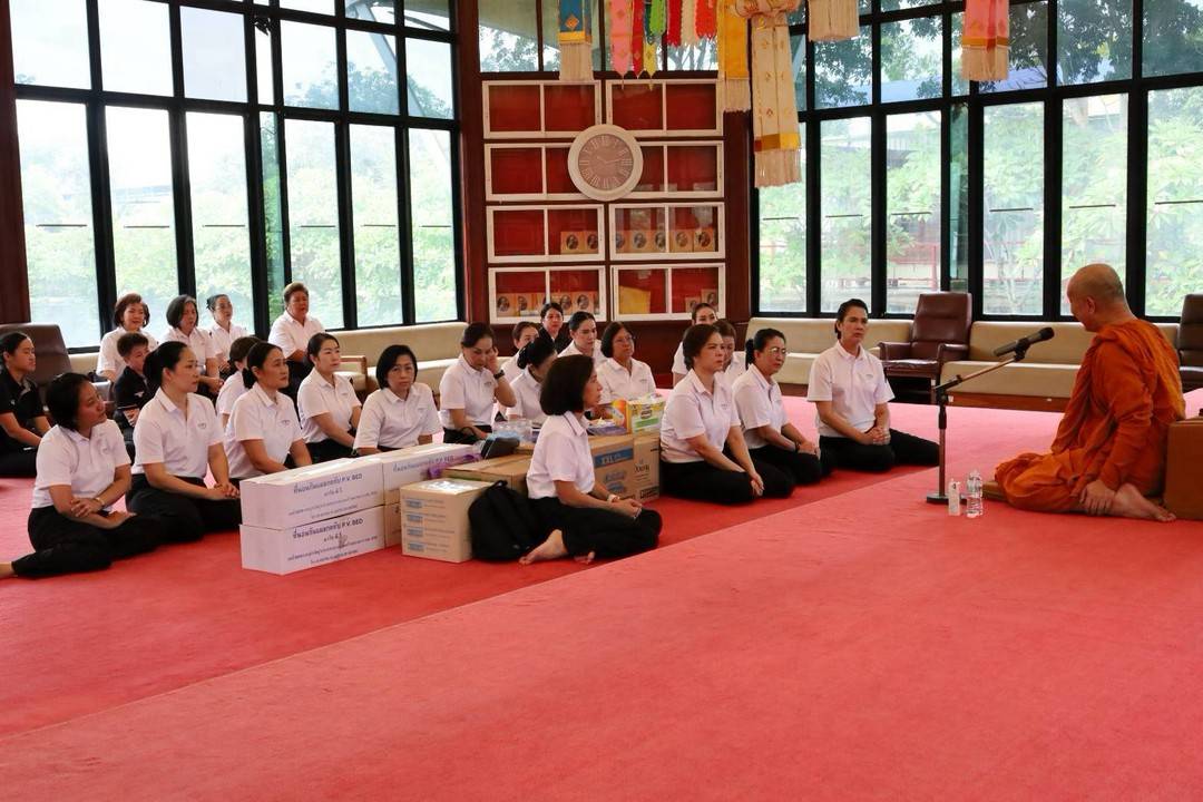 ๘๔ กิจกรรม "จิตอาสา เสบียงบุญ จากผู้ให้ถึงผู้รับ" โดยโครงการศูนย์ส่งเสริมการเรียนรู้ สมาคมภริยาข้าราชการสำนักงานปลัดกระทรวงกลาโหม