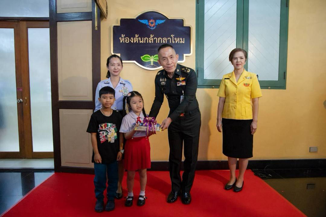 ๑๐๓ พิธีเปิดห้องดูแลเด็กเล็ก "ต้นกล้ากลาโหม"