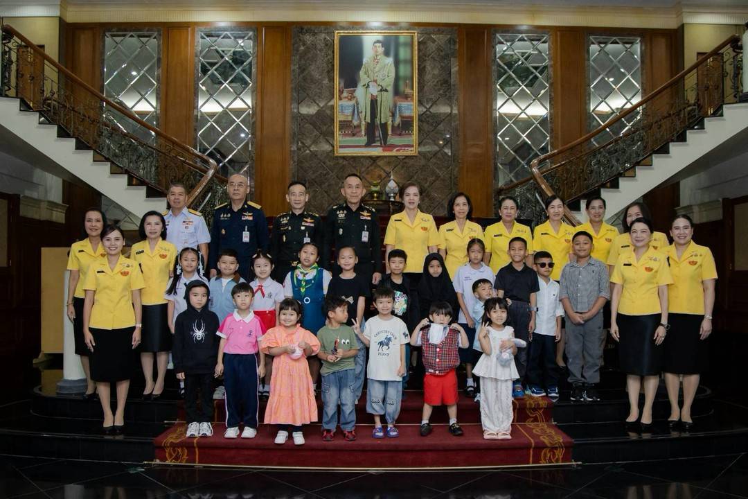๑๐๓ พิธีเปิดห้องดูแลเด็กเล็ก "ต้นกล้ากลาโหม"