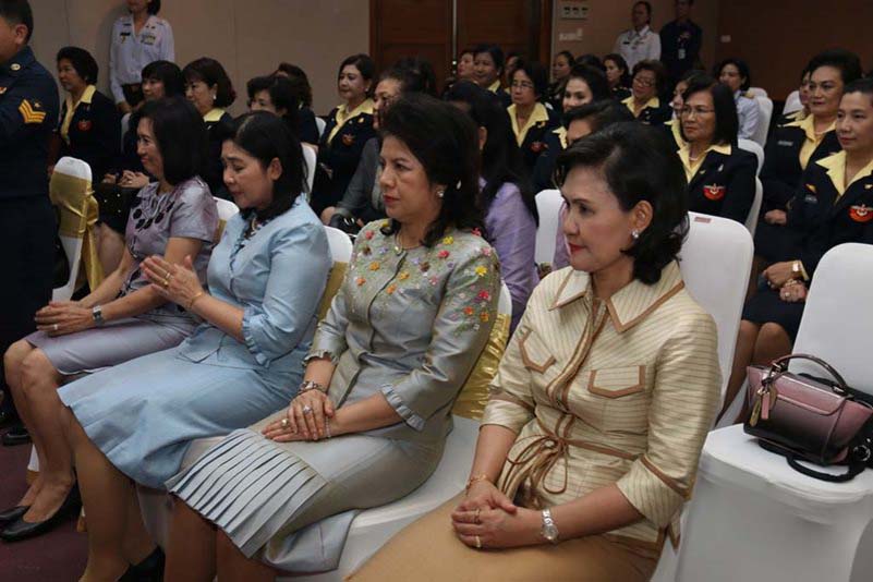 001 พิธี รับ – ส่ง หน้าที่นายกสมาคมภริยาข้าราชการสำนักงานปลัดกระทรวงกลาโหม