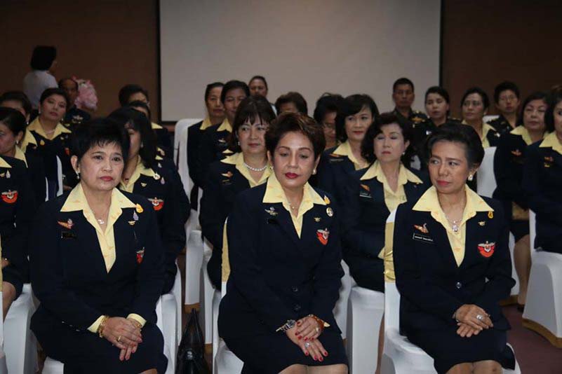 001 พิธี รับ – ส่ง หน้าที่นายกสมาคมภริยาข้าราชการสำนักงานปลัดกระทรวงกลาโหม