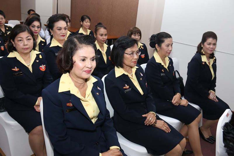 001 พิธี รับ – ส่ง หน้าที่นายกสมาคมภริยาข้าราชการสำนักงานปลัดกระทรวงกลาโหม
