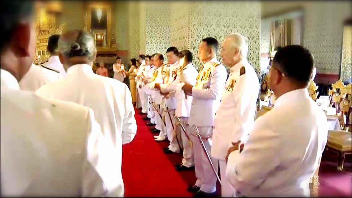 101 ปลัดกระทรวงกลาโหมและนายกสมาคมภริยาข้าราชการสำนักงานปลัดกระทรวงกลาโหมปฏิบัติภารกิจเนื่องในงานพระราชพิธีวันฉัตรมงคล