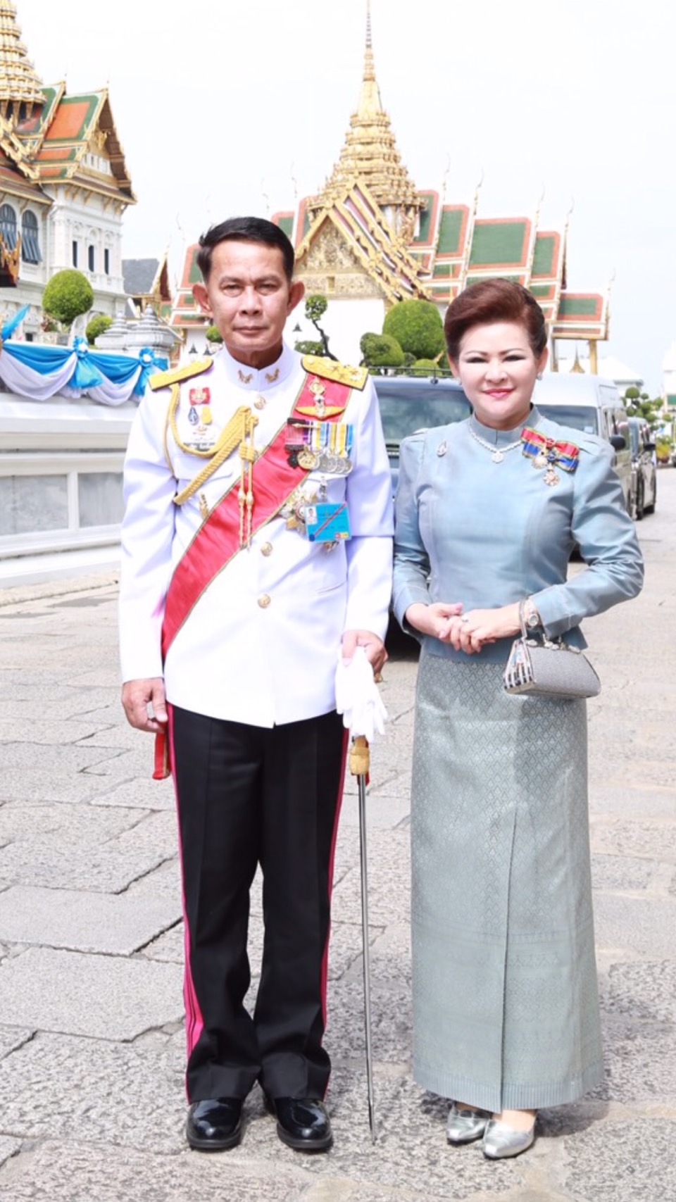 133 ปลัดกระทรวงกลาโหมและนายกสมาคมภริยาฯ ร่วมพระพิธีเลี้ยงพระเทศน์มงคลวิเศษถวายเป็นพระราชกุศลถวาย สมเด็จพระนางเจ้าฯ พระบรมราชินีนาถ เนื่องในวโรกาสวันเฉลิมพระชนมพรรษา ๘๔ พรรษา