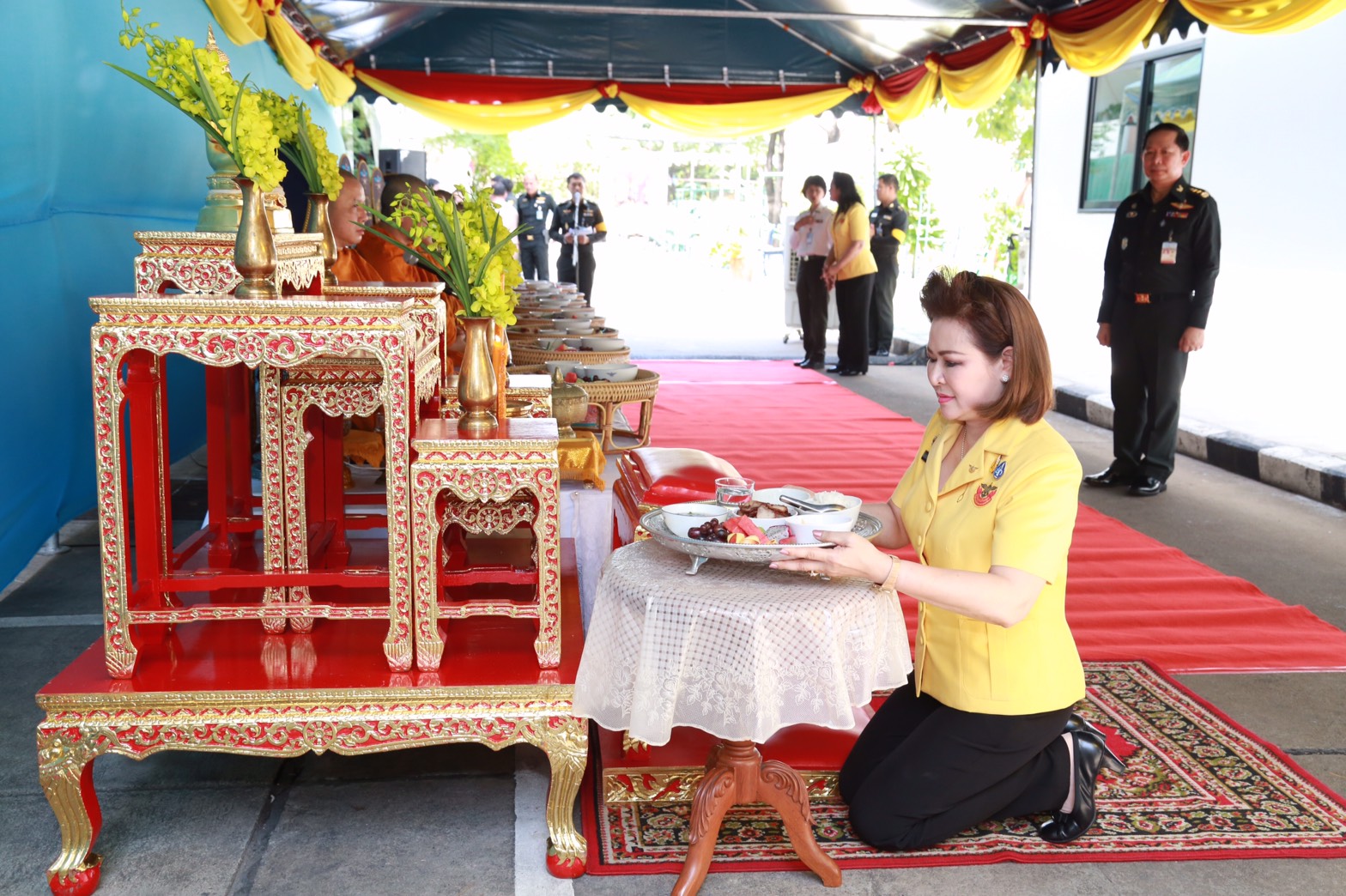 138 นายกสมาคมภริยาฯ เป็นประธานเปิด "ศูนย์ส่งเสริมความรู้สู่อนาคต" อาคารที่พักอาศัย สำนักงานปลัดกระทรวงกลาโหม พื้นที่ประชาชื่น